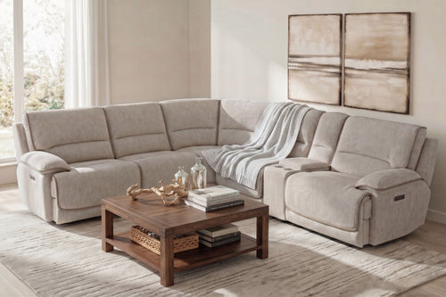 ABBIE0002:Abbie 6 Piece 2 Power Sectiona, Styled