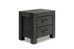 MEADOW021:Meadow Panel Bed w/ Storage, Dresser, Mirror & Nightstand in Gray, Eastern King, Image 6