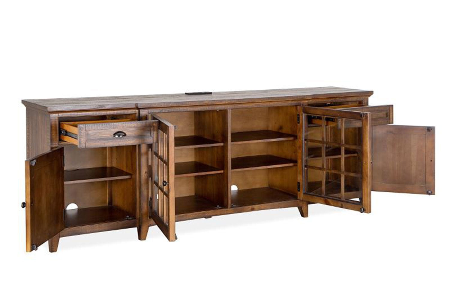 442878601:Bay Creek Media Console in Nutmeg, 80 Inch, Image 3