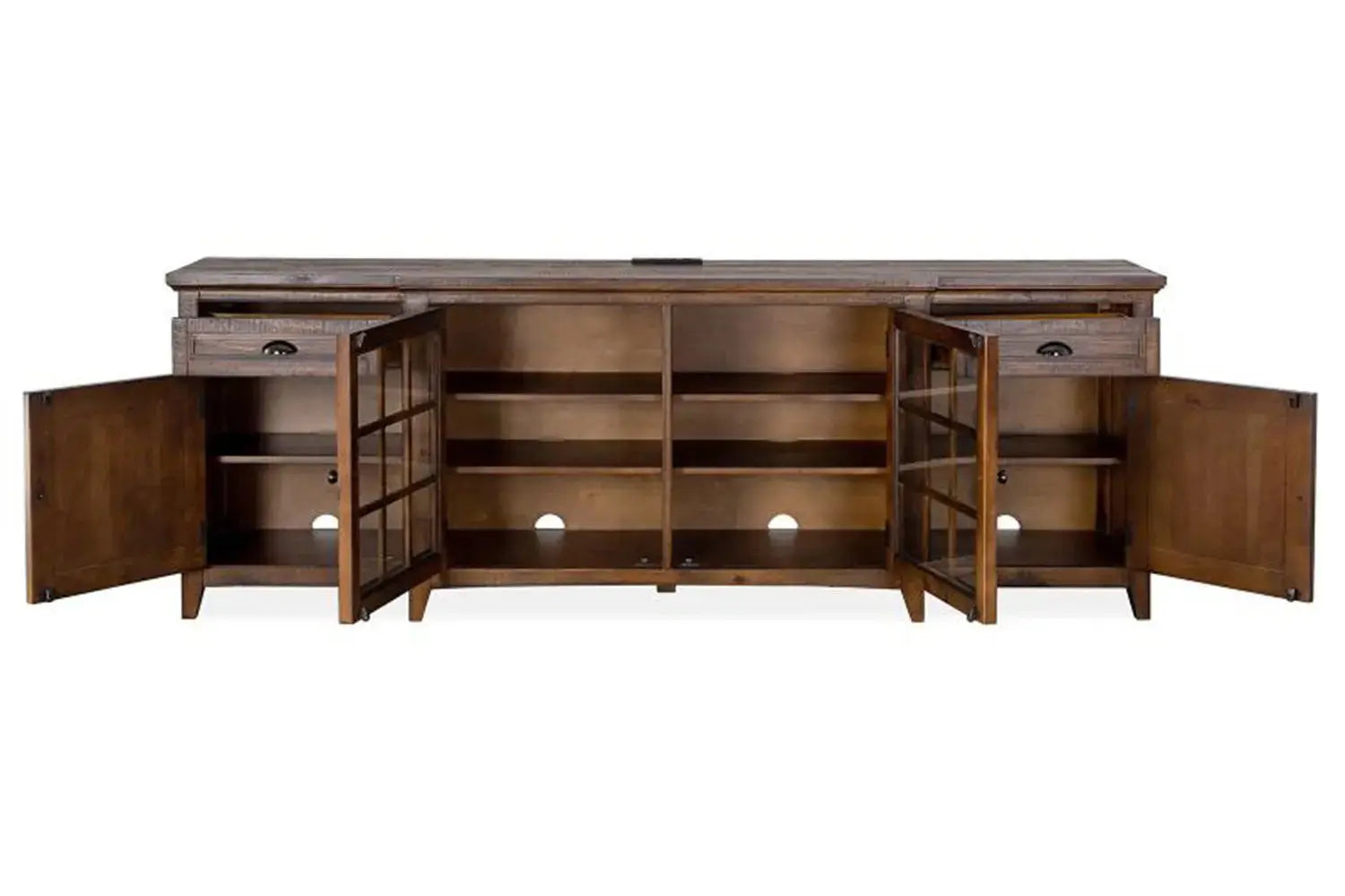 442878601:Bay Creek Media Console in Nutmeg, 80 Inch, Image 4