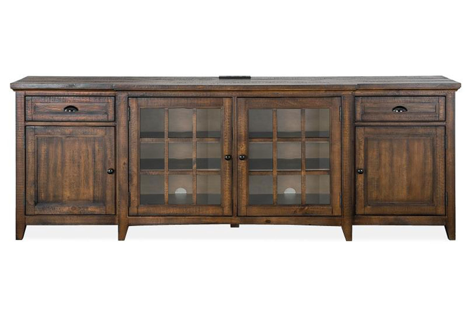 442878601:Bay Creek Media Console in Nutmeg, 80 Inch, Image 2