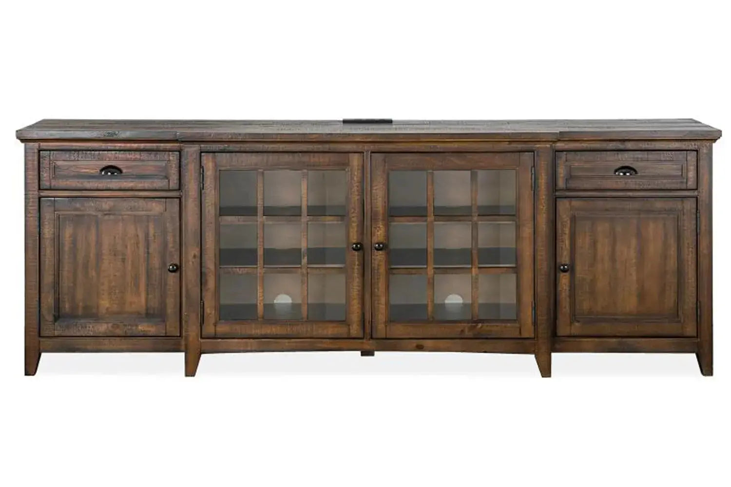 442878601:Bay Creek Media Console in Nutmeg, 80 Inch, Image 2