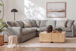 NOVA00000:Nova 5 Piece Sectional, Styled