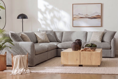 NOVA00000:Nova 5 Piece Sectional, Styled