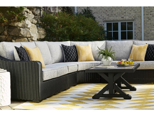 BEACHFR21:Beachcroft 4 Piece Patio Secti, 