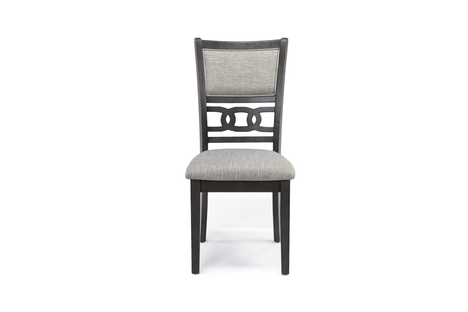 507948712:Gia Round Dining Table & 4 Chairs in Gray, Image 4