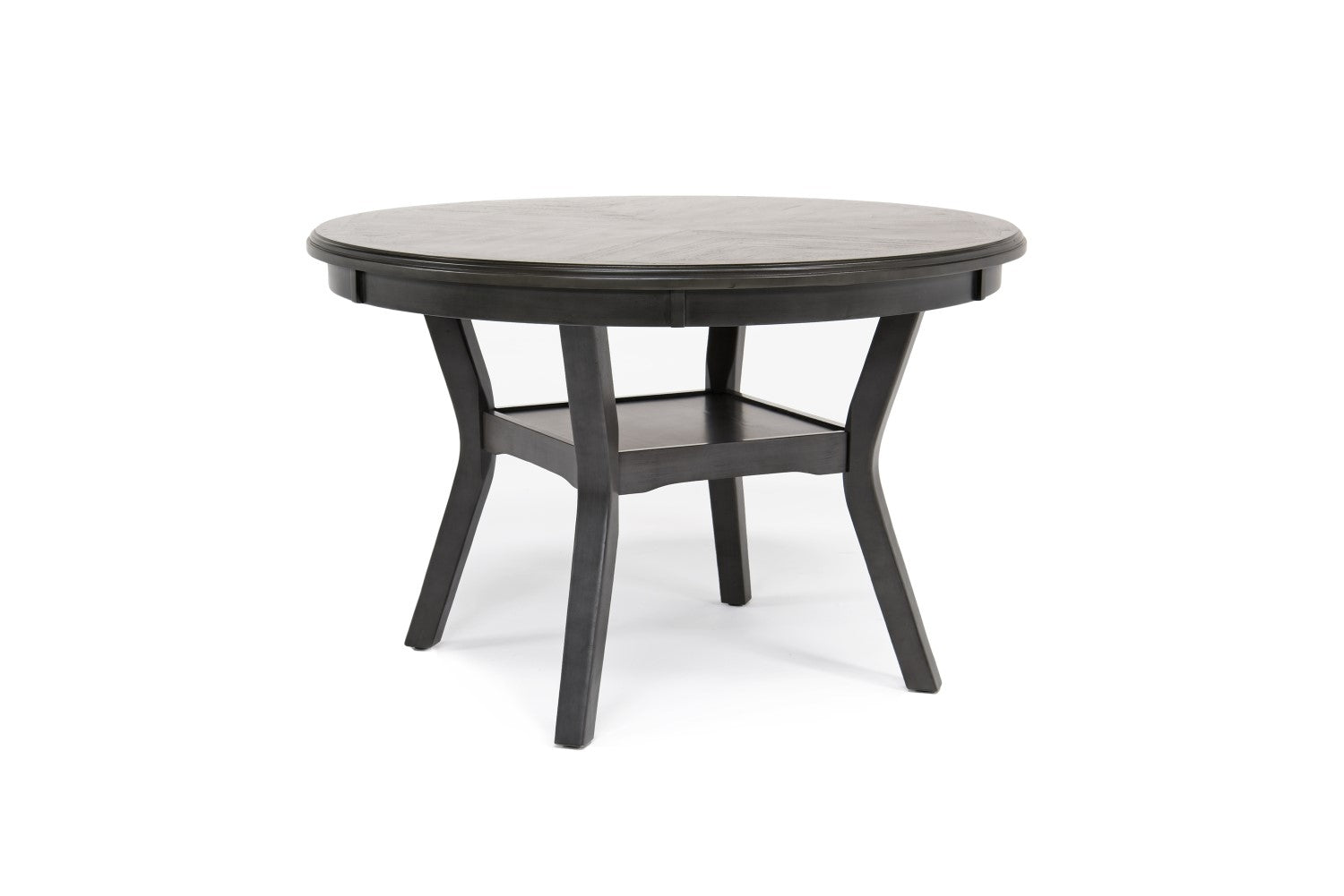 507948712:Gia Round Dining Table & 4 Chairs in Gray, Image 2
