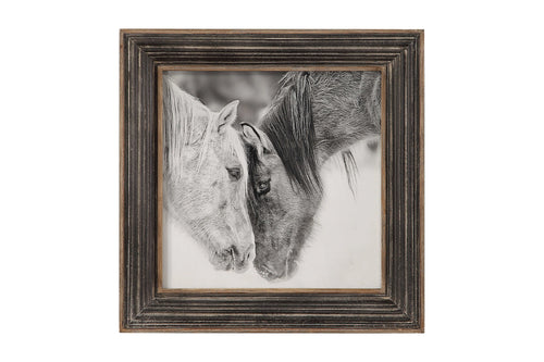 497946040:Horses B&W Wall Art