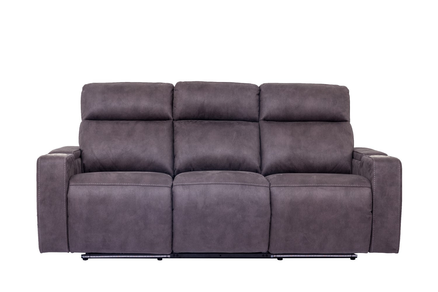 840070554:Rhys 2 Power Sofa in Gray, Image 1