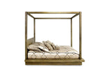 562993343:Melbourne Canopy Bed in Brown, Queen, Image 3