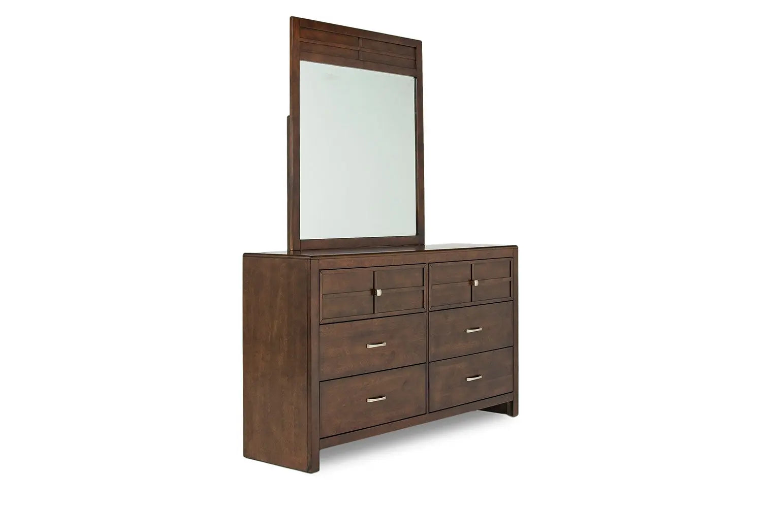 569863456:Kensington Mirror in Brown, Image 2