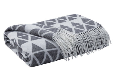 541215996:Noemi Throw Blanket in Gray, Image 1