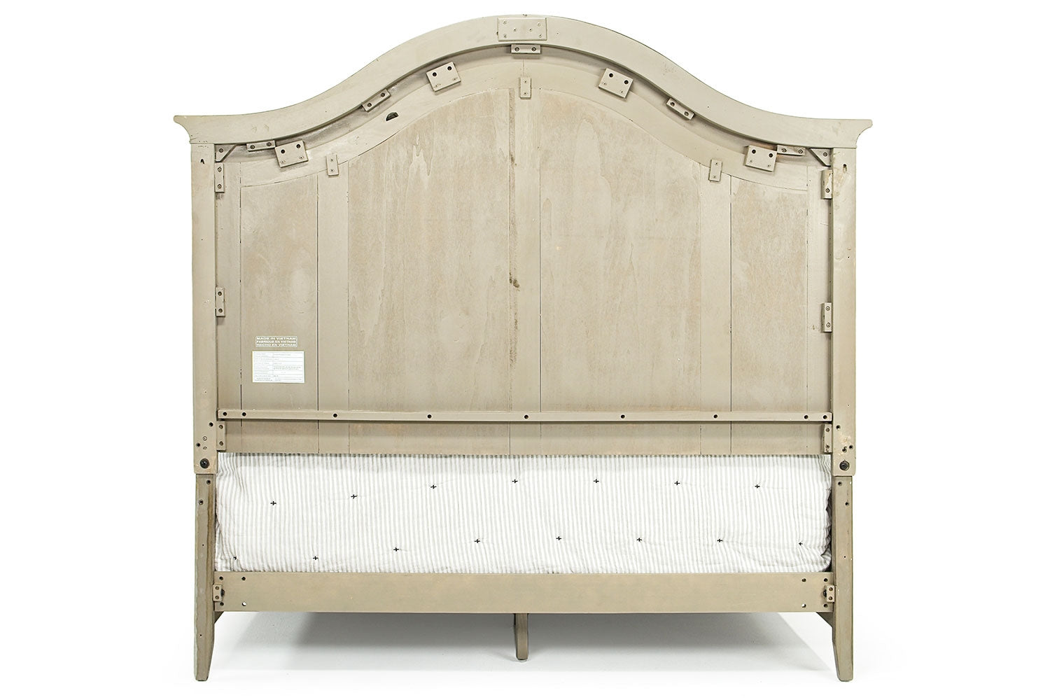 578415759:Bay Creek Arch Panel Bed in Light Gray, Queen, Image 4