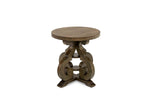 608833108:Stone End Table in Gray, Image 1