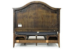 663774966:Bay Creek Arch Panel Bed w/ Storage in Nutmeg, Queen, Image 4