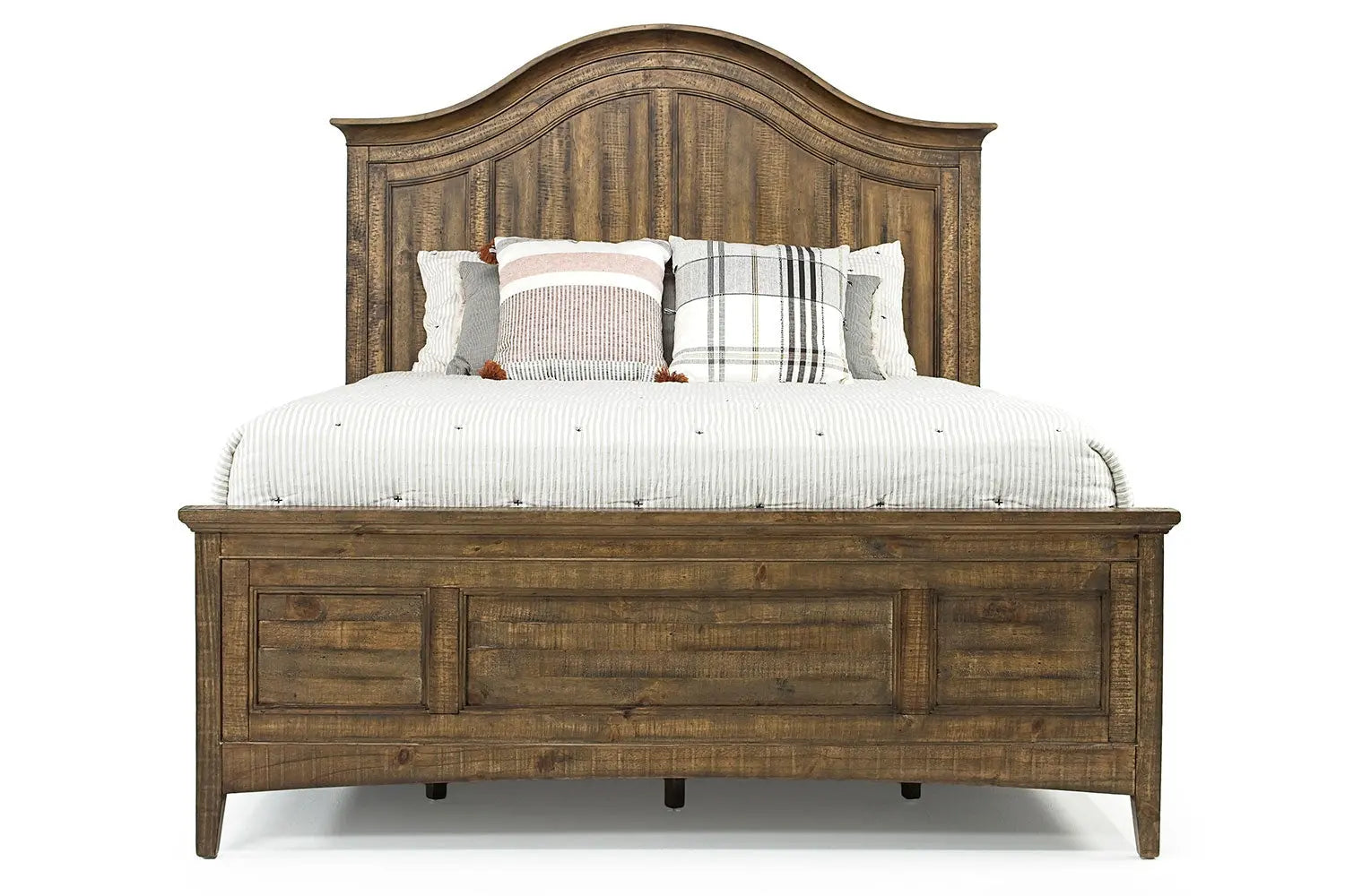 663774966:Bay Creek Arch Panel Bed w/ Storage in Nutmeg, Queen, Image 3