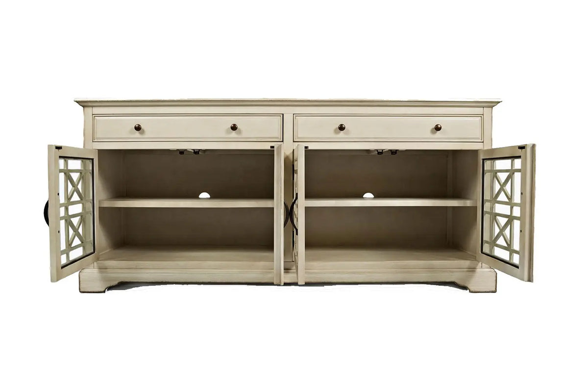 445994109:Skyy Media Console in Cream, 70 Inch, Image 3