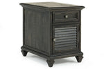 706502205:Calistoga Chairside Table in Weathered Charcoal, Image 1