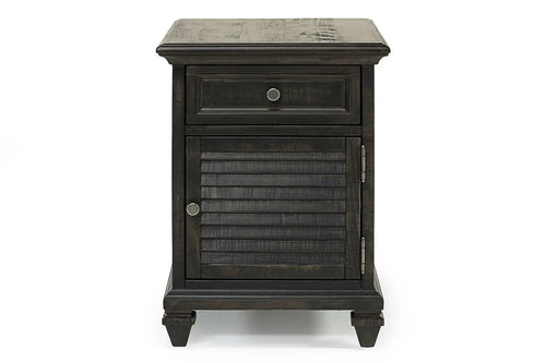 706502205:Calistoga Chairside Table in Weathered Charcoal, Image 2