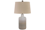 708327535:Marnina Table Lamp in Taupe, Image 1
