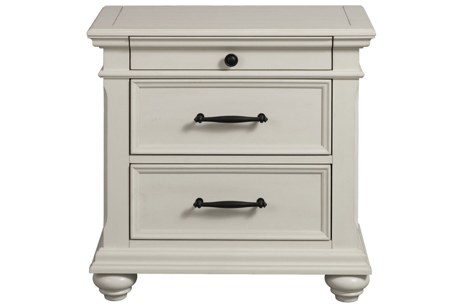 715417174:Slater USB Nightstand in White, Image 1