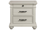 715417174:Slater USB Nightstand in White, Image 1