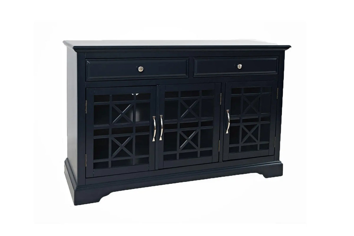 567673597:Skyy Media Console in Navy, 50 Inch, Image 1