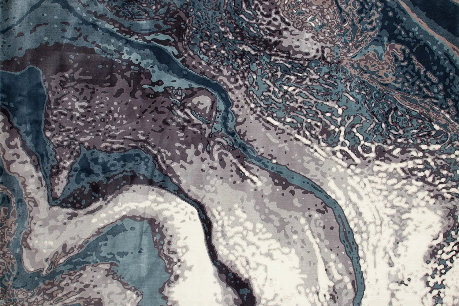 781480412:Titanium Rug in Blue & Aqua, 8 x 10, Image 1
