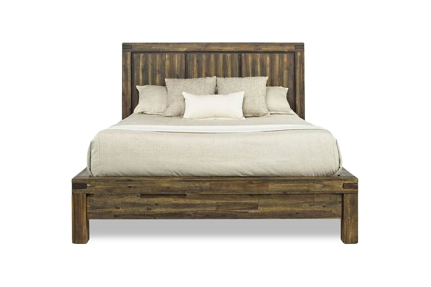 079454008:Meadow Panel Bed in Brown, Eastern King, Image 2