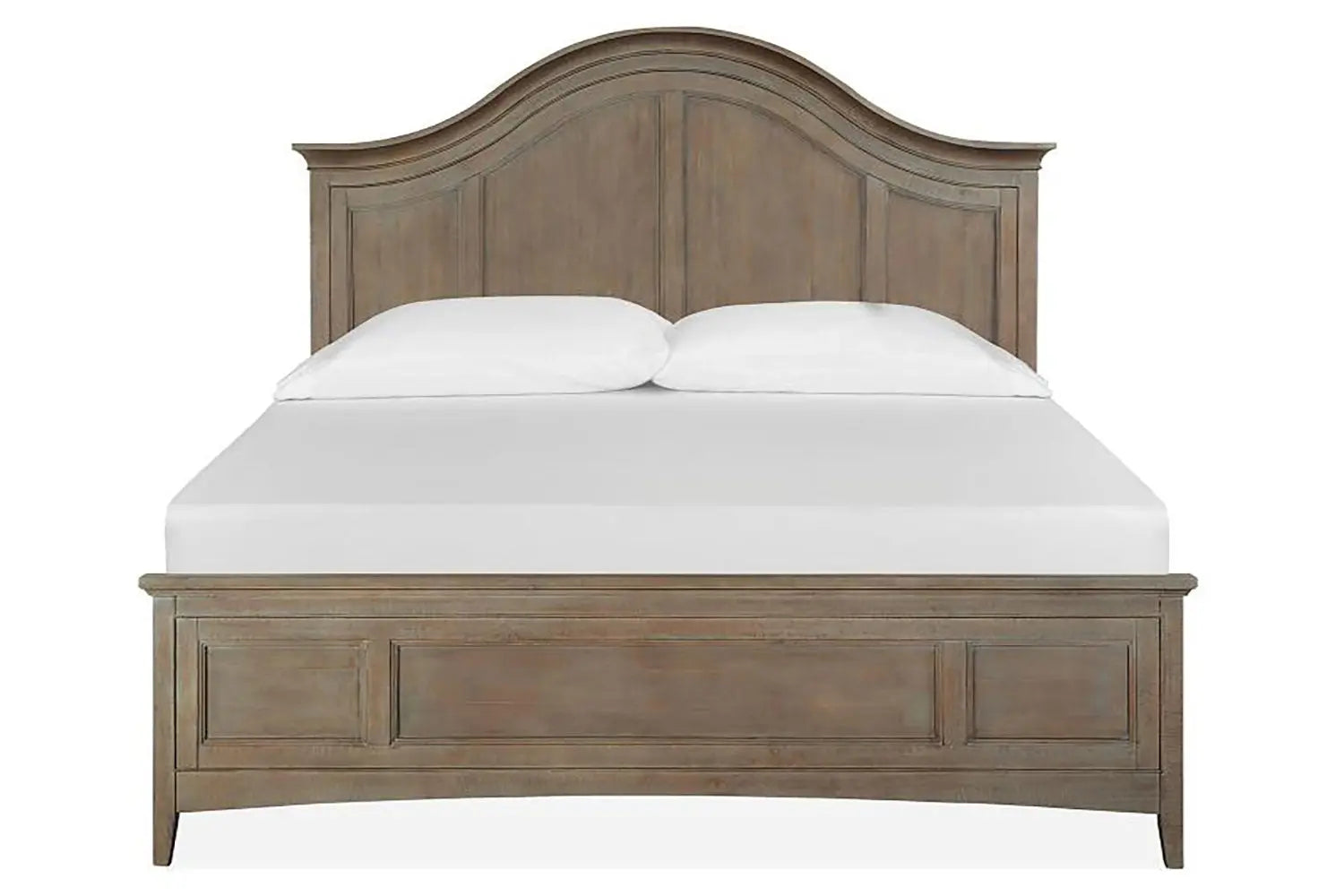 994766517:Bay Creek Arch Panel Bed w/ Storage in Light Gray, California King, Image 2