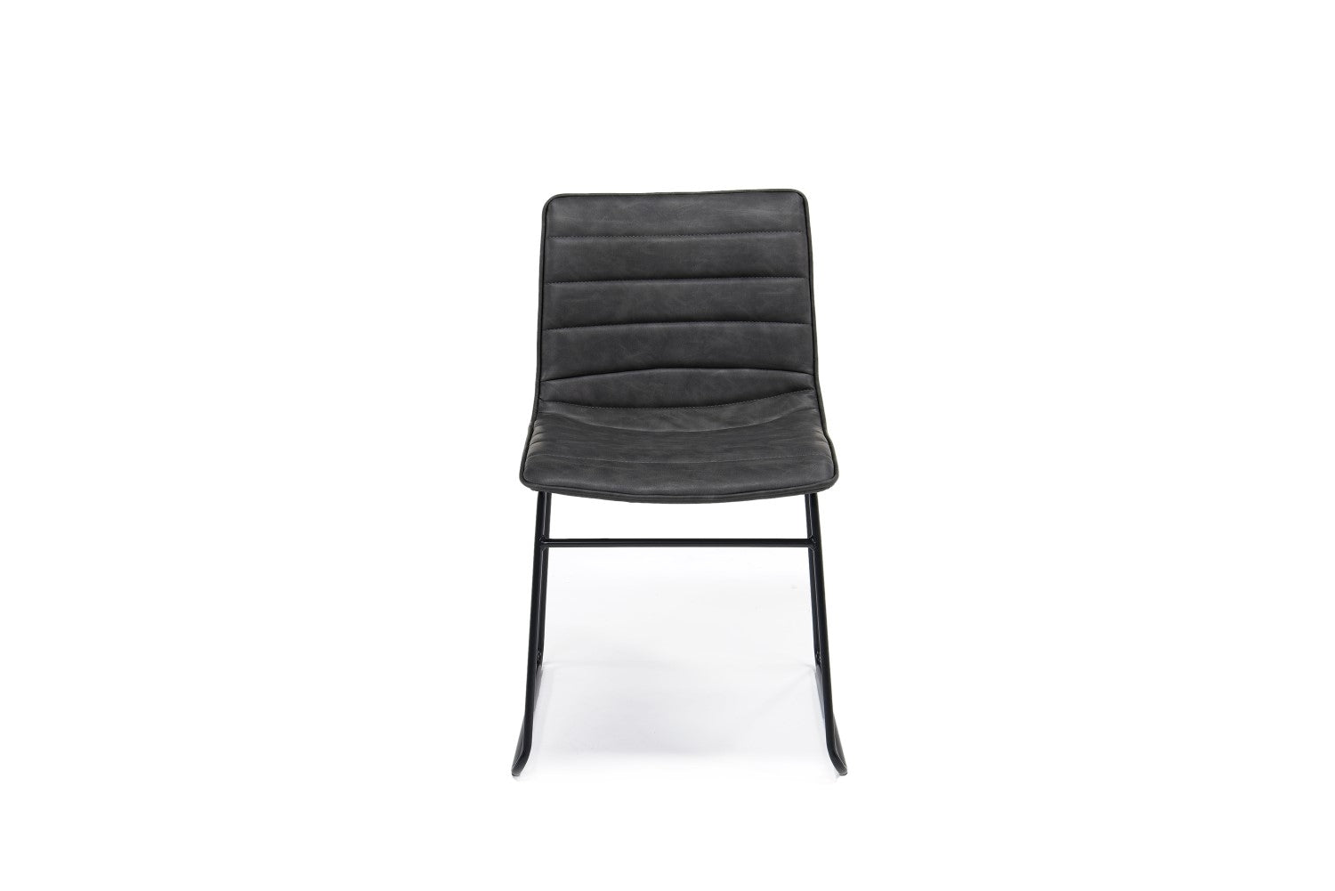 873536978:Ella Side Chair in Slate Leather, Image 2