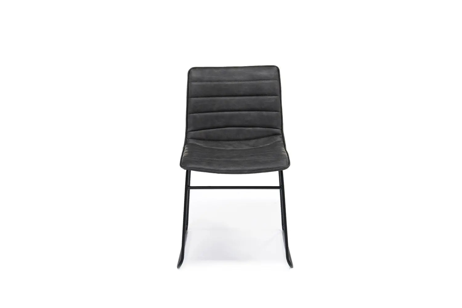 873536978:Ella Side Chair in Slate Leather, Image 2