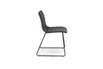 873536978:Ella Side Chair in Slate Leather, Image 3