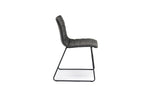 873536978:Ella Side Chair in Slate Leather, Image 3