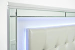 724459624:Valentino Panel Bed in White, Full, Image 4