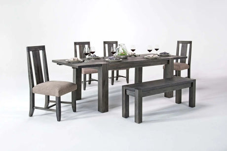 Meadow Dining Table & 4 Chairs & Bench