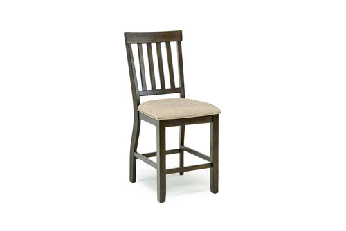 175408124:Stone Counter Height Stool in Charcoal, Slat, Image 1