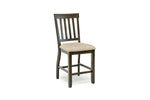 175408124:Stone Counter Height Stool in Charcoal, Slat, Image 1