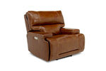 671804640:Oslo 3 Power Recliner in Brown Leather, Image 1