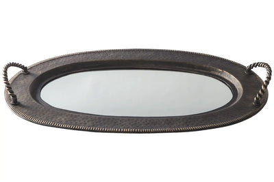 098340948:Milena Tray in Antique Gold Finish, Image 1