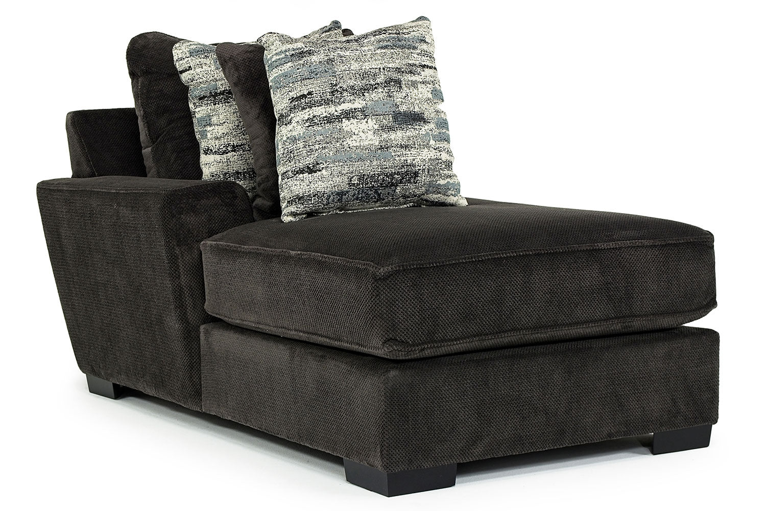 802585080:Oracle 1 Arm Chaise in Sterling, Left Facing, Down, Image 1