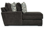 802585080:Oracle 1 Arm Chaise in Sterling, Left Facing, Down, Image 3
