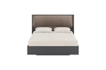 AMY000007:Amy Upholstered Panel Bed, Front