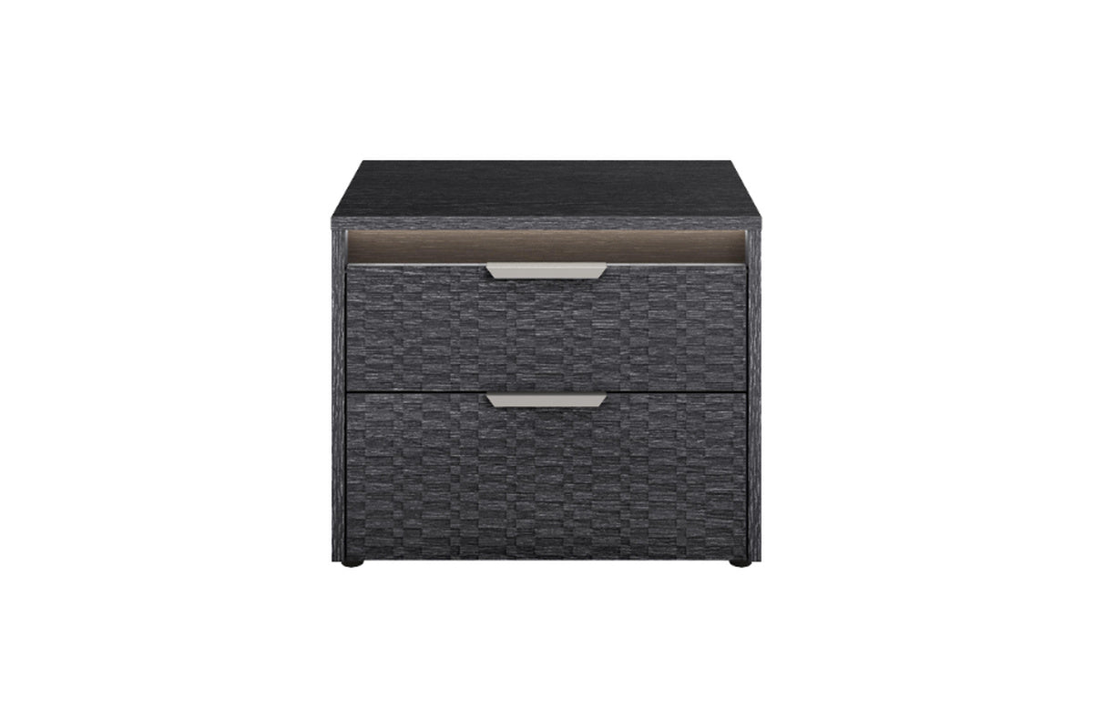 AMY000009:Amy Upholstered Panel Bed & Dr, Front