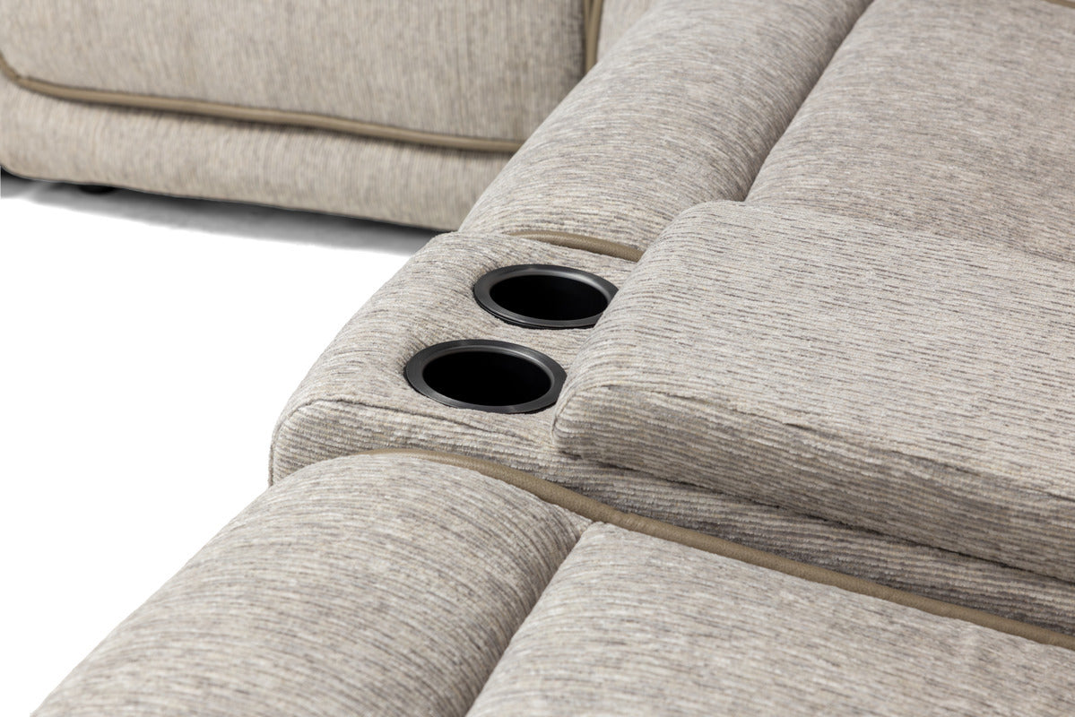 ABBIE0002:Abbie 6 Piece 2 Power Sectiona, 