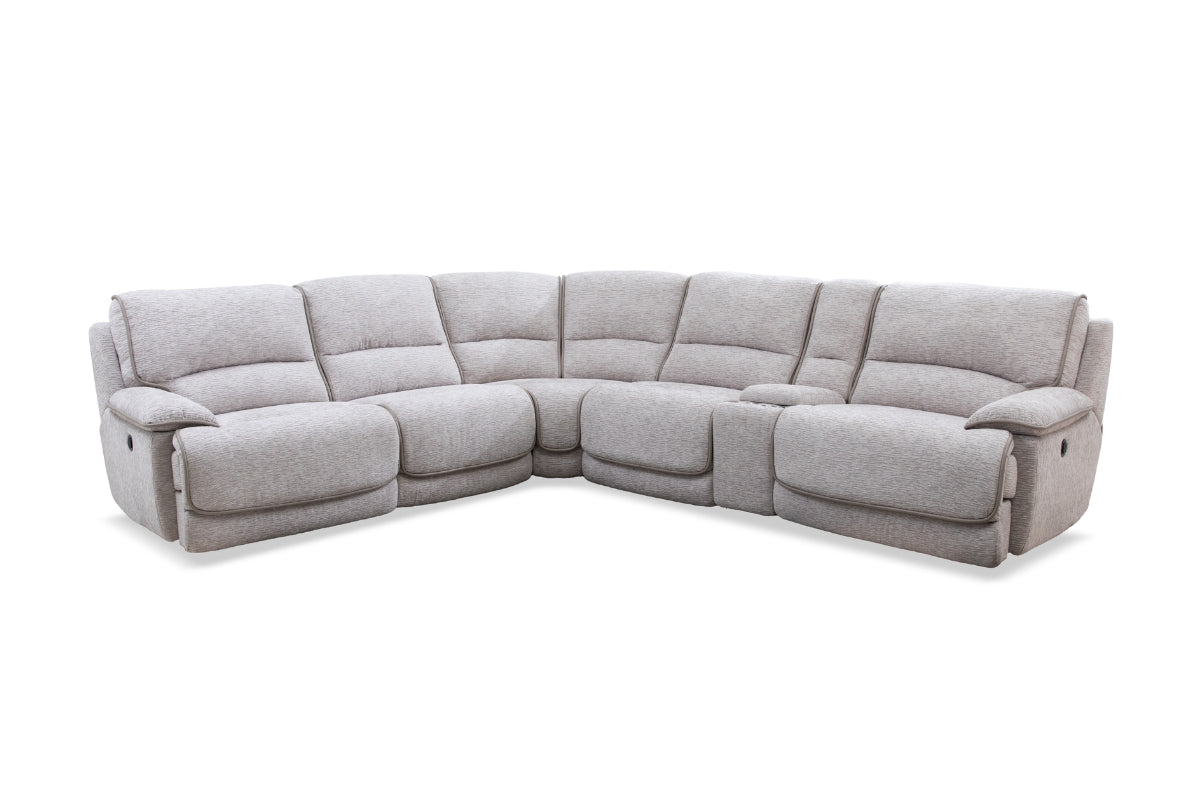 ABBIE0002:Abbie 6 Piece 2 Power Sectiona, Front