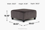 600053732:Abinger Oversized Ottoman,