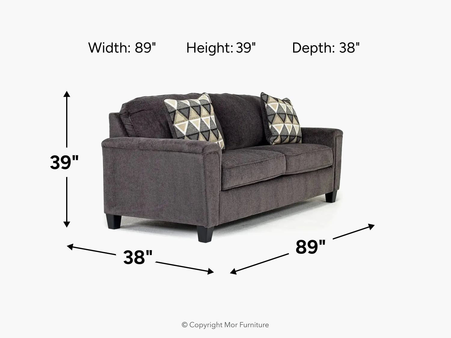 ABINGER01:Abinger Sofa & Loveseat, 