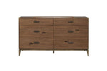 ADLER0007:Adler Panel Bed & Dresser & Mi, Front