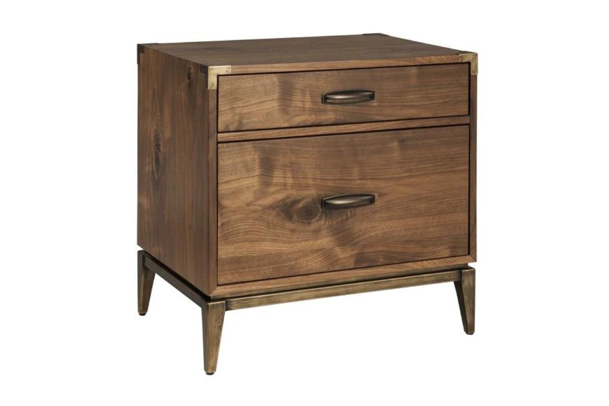 ADLER0001:Adler Panel Bed & Dresser & Mi, AngledAngle